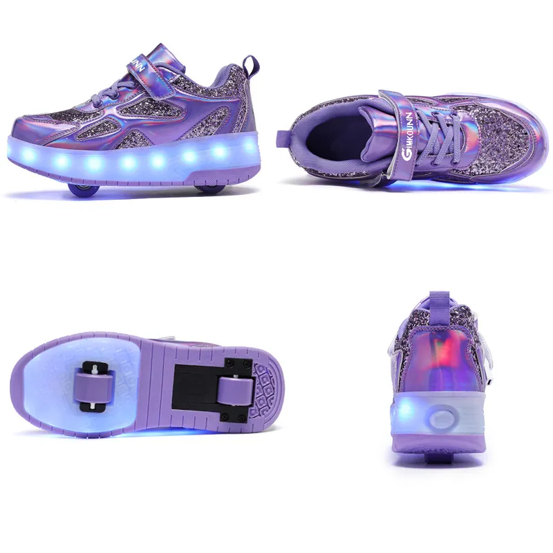 designer LED roller shoes for kids